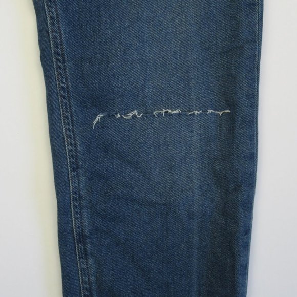 ASOS High Waisted Ripped Knee Skinny Jeans sz 28 - Picture 3 of 6